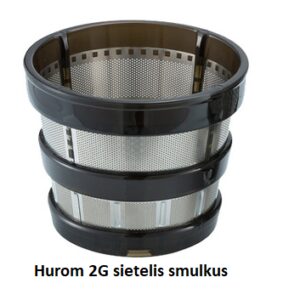 Sietelis smulkiomis akutėmis Hurom antros kartos 2G sulčiaspaudėms