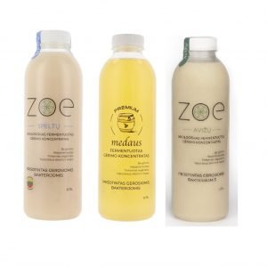 ZOE PREMIUM KOMPLEKTS ĢIMENEI, 3×0.75 L (2.25 L)