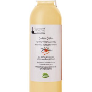 HEALTH_by_JD  Lakto Bifido su šaltalankiais, 0.75 L; 0,5L; 0,33L