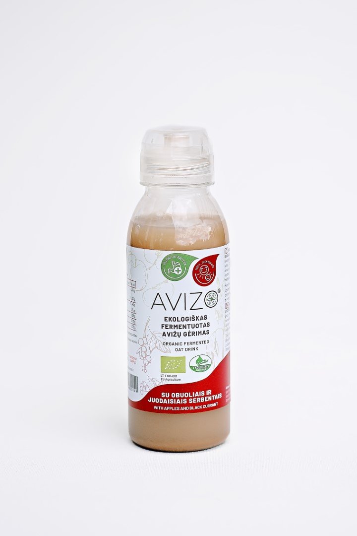 AVIZO probiotiskais dzēriens ar āboliem un upenēm