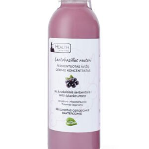 HEALTH_by_JD Lactobacillus Reuteri su j. serbentais, 0.75 L; 0,5L; 0,33L
